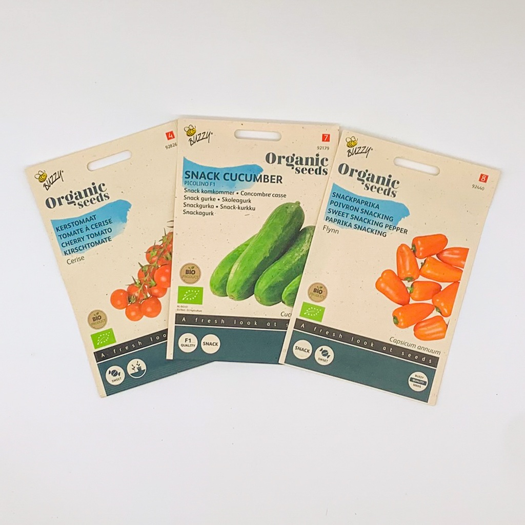 Samenpaket Snackgemüse - BIO